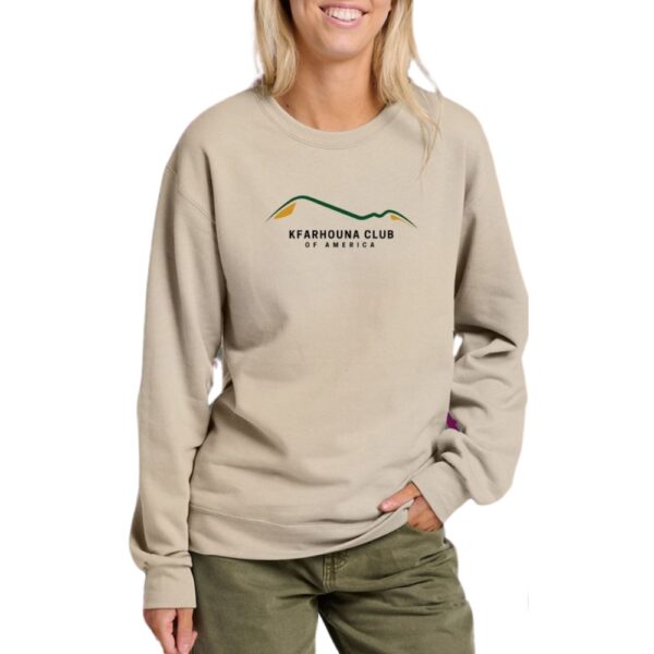 Adult Kfarhouna Bold Emblem Crew Neck