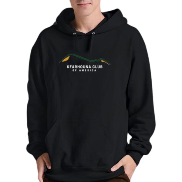 Adult Kfarhouna Bold Emblem Hoodie - Image 3